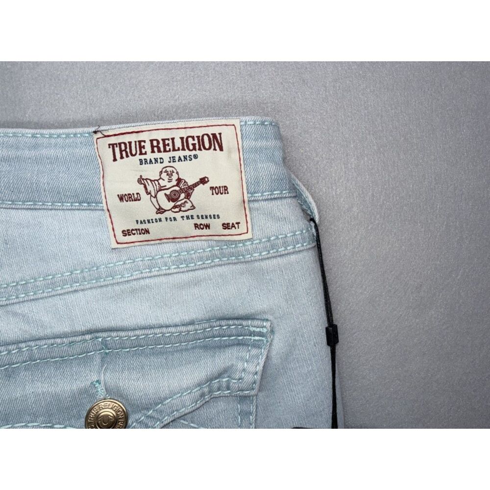 NWT True Religion Jennie Curvy Mid Rise Super Skinny Jean Size 30 - Picture 7 of 13